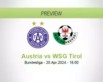 Austria WSG Tirol betting prediction (20 April 2024)
