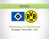 Hamburg vs Dortmund