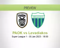 PAOK vs Levadiakos