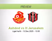 Ashdod H Jerusalem betting prediction (13 December 2025)