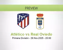 Atlético vs Real Oviedo