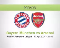 Bayern München Arsenal betting prediction (17 April 2024)