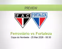 Ferroviário Fortaleza betting prediction (25 March 2026)