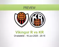 Víkingur R vs KR