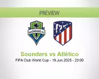 Sounders vs Atlético