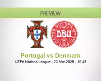 Portugal vs Denmark