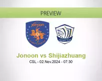 Jonoon Shijiazhuang betting prediction (02 November 2024)