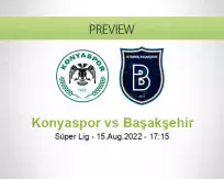 Konyaspor Başakşehir betting prediction (15 August 2022)
