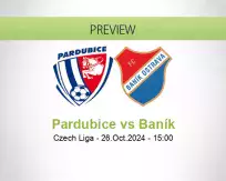 Pardubice Baník betting prediction (26 October 2024)