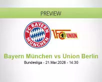 Bayern München Union Berlin betting prediction (21 March 2026)