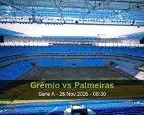 Grêmio Palmeiras betting prediction (26 November 2025)