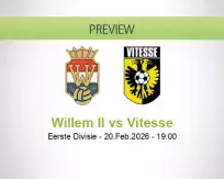 Willem II Vitesse betting prediction (20 February 2026)