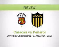 Caracas vs Peñarol