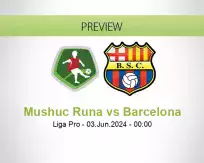 Mushuc Runa vs Barcelona