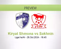 Kiryat Shmona Sakhnin betting prediction (26 October 2024)