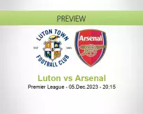 Luton vs Arsenal