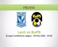 Lech KuPS betting prediction (26 February 2026)