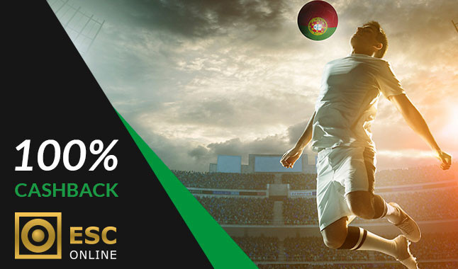 Cashback Primeira Liga de 100%