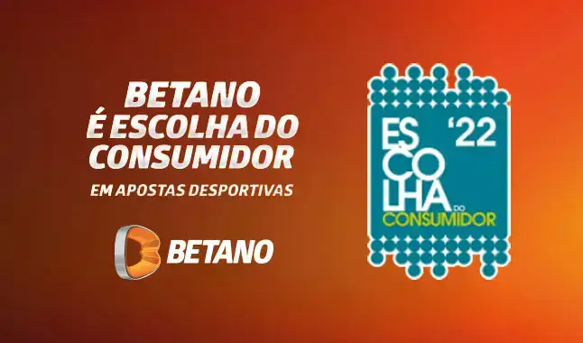 Betano é eleita a escolha do Consumidor 2022