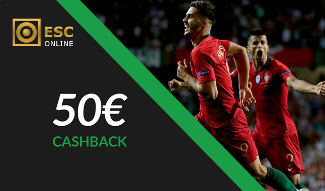 Liga das Nações: Freebet até 50€