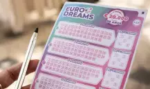 EuroDreams hoje: A chave vencedora desta segunda-feira