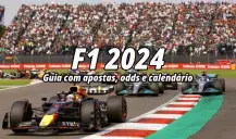 F1 2024: Guia com melhores sites para apostar, odds e calendário