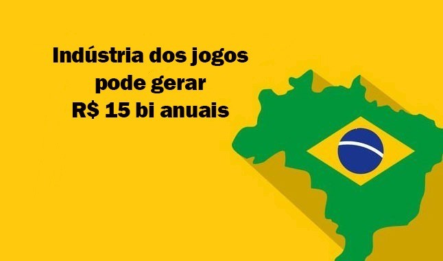 Indústria dos jogos no Brasil pode gerar 15 mil milhões de reais