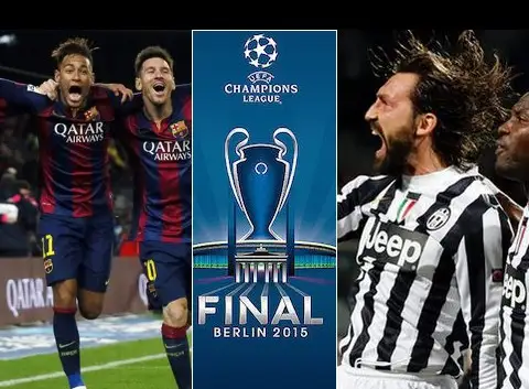 Juventus vs Barcelona - Final da Liga dos Campeões - Oferta Ao-Vivo