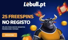 Lebull oferece 25 Free Spins no Registo