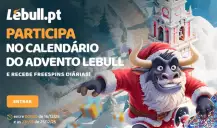 Bónus de natal LeBull: Ganha mais de 100 freespins com o Calendário do Advento