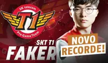 LoL: Faker quebra recorde