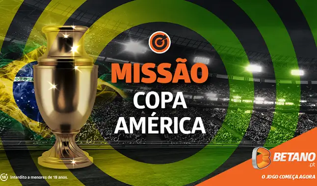 Copa América LiveStream e ganha 10€ na Missão da Betano