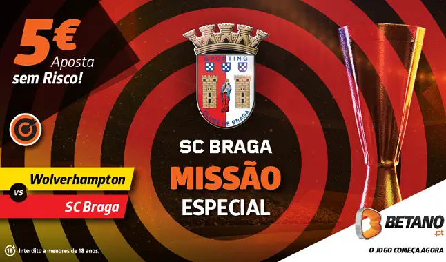 Aposta sem Risco no Wolves-Braga