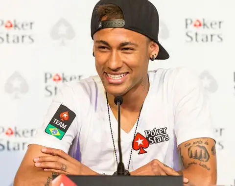 Neymar é a nova contratação da equipa SportStars da PokerStars