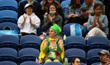 Público no Open da Austrália e o comportamento dos tenistas