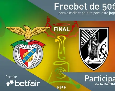 Passatempo: qual o resultado do jogo Benfica vs Vitória Guimarães?