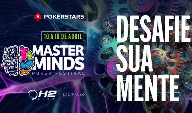 PokerStars patrocina MasterMinds Poker Festival