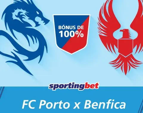 Porto e Benfica marcam e tu ganhas 100% com os golos