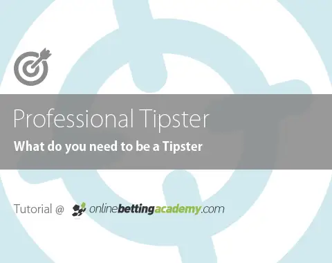 How can you become a professional tipster?