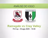 Prognóstico Ramsgate Cray Valley (30 agosto 2025)