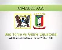 Prognóstico São Tomé Guiné Equatorial (04 setembro 2025)