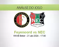 Prognóstico Feyenoord NEC (21 abril 2024)