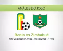 Prognóstico Benin Zimbabué (05 setembro 2025)