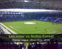 Prognóstico Leicester Nottm Forest (25 outubro 2024)