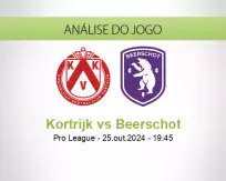 Prognóstico Kortrijk Beerschot (25 outubro 2024)