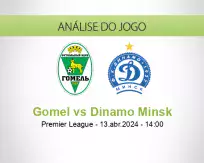 Prognóstico Gomel Dinamo Minsk (13 abril 2024)