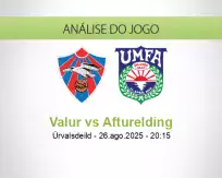 Prognóstico Valur Afturelding (26 agosto 2025)