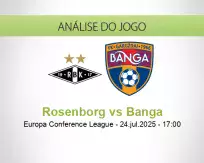 Prognóstico Rosenborg Banga (24 julho 2025)