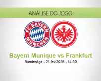 Bayern Munique vs Frankfurt