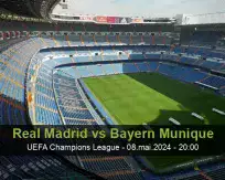 Real Madrid vs Bayern Munique
